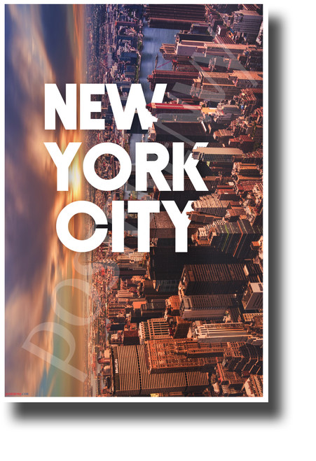 New York City, New York - NEW U.S State City Travel POSTER (tr605)