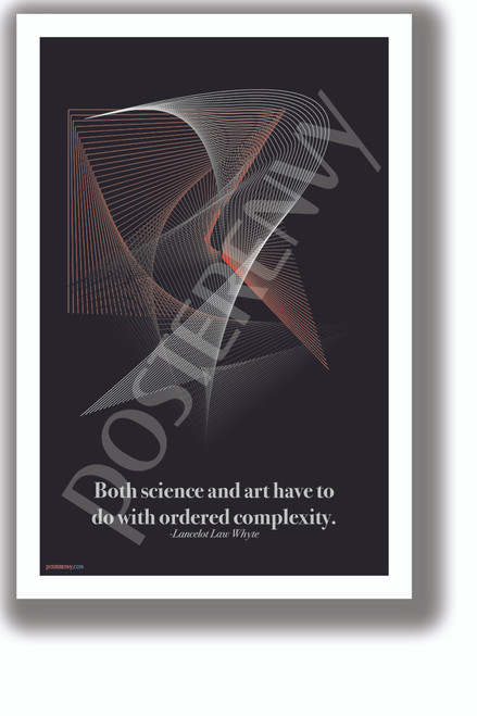 Ordered Complexity - Lancelot Law Whyte - NEW Classroom Motivational Poster 
