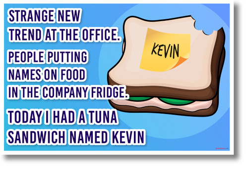 Strange New Trend at the Office - NEW humor POSTER