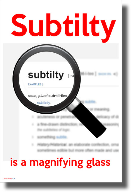 Subtilty - NEW POSTER