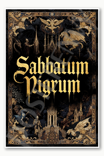 Black Sabbath Poster - 18 inch x 12 inch