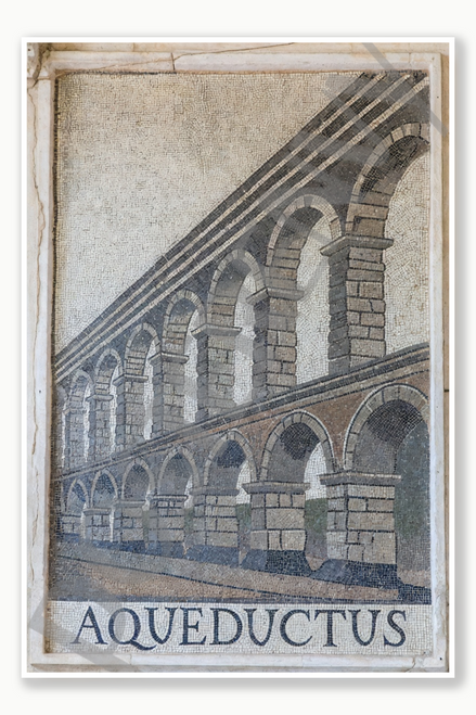 Aqueduct Poster - 18 inch x 12 inch