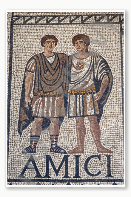 Friends - Amici Poster - 18 inch x 12 inch