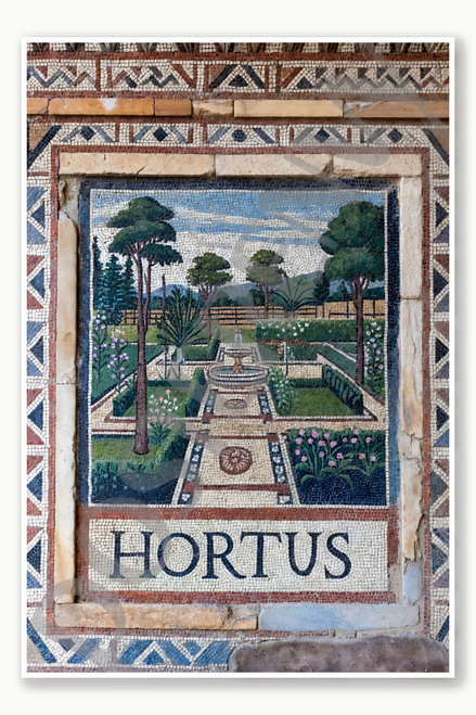 Garden Poster - 18 inch x 12 inch