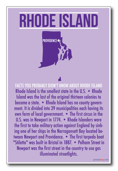 Rhode Island - NEW U.S Travel Poster
