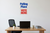 Polling Place Vote Here Election Sign 12x18 US Made Poster