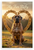 My Fur Baby Boerboel Dog Bone Heart Frame 12x18 US Made Poster