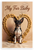 My Fur Baby Toy Fox Terrier Dog Bone Heart 12x18 US Made Poster