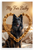 My Fur Baby Belgian Sheepdog Dog Bone Heart Frame 12x18 US Made Poster