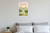 American Eskimo Dog Dog Mom Heart Frame Pastel Garden 12x18 US Made Poster