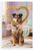 Mudi Dog Dog Mom Bone Heart Frame Pastel 12x18 US Made Poster