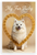 My Fur Baby American Eskimo Dog Dog Bone Heart Frame 12x18 US Made Poster
