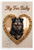 My Fur Baby Mudi Dog in Bone Treat Heart Frame 12x18 US Made Poster