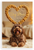 Dog Mom Barbet Puppy Dog Bone Heart Frame 12x18 US Made Poster