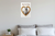 My Fur Baby Norwegian Elkhound Dog Bone Heart Frame 12x18 US Made Poster