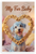 My Fur Baby Bedlington Terrier Dog Bone Heart Frame 12x18 US Made Poster