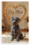 Kerry Blue Terrier Dog Mom Bone Heart Frame 12x18 US Made Poster