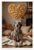 Dog Mom Scottish Deerhound Dog Bone Heart Cozy Living Room 12x18 US Made Poster