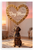 Dog Mom Plott Hound Dog Bone Heart Sunset Glow 12x18 US Made Poster