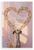 Dog Mom Sloughi Heart Dog Bones Pastel 12x18 US Made Poster