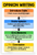 Opinion Writing Structure Recess Example Educational 12x18 US Made Poster