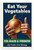Eat Your Vegetables Onion Thumbs Up WPA Style 12x18 US Made Poster