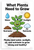 What Plants Need to Grow Water Sunlight Air Nutrients Educational 12x18 US Made Poster