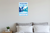 The Five Oceans World Map Educational 12x18 US Made Poster