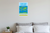 The Five Oceans World Map Educational 12x18 US Made Poster