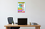 Earth's Four Spheres Atmosphere Hydrosphere Geosphere Biosphere Educational 12x18 US Made Poster