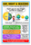 Day Night and Seasons Earth Rotation Revolution Tilt Educational 12x18 US Made Poster