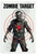 Zombie Target Practice Shooting Range 12"x18" US Made Poster