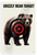 Grizzly Bear Target Practice Shooting Range 12"x18" US Made Poster