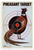 Pheasant Target Practice Shooting 12x18 US Made Poster