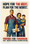 WPA Hope For The Best Plan For The Worst Motivational 12x18 US Made Poster