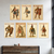 Roman Gladiator Types Secutor Thraex Murmillo Provocator Retiarius Samnite Hoplomachus Poster Set — 7 Prints 12x18 Inch US Made