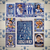 Spanish Family Tile Art Poster Set — Padre Madre Hermana Amigo Hombre Mujer Hermano Familia 9 Prints 12x18 Inch US Made