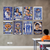 Spanish Family Tile Art Poster Set — Padre Madre Hermana Amigo Hombre Mujer Hermano Familia 9 Prints 12x18 Inch US Made