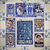 Spanish Family Tile Art Poster Set — Padre Madre Hermana Amigo Hombre Mujer Hermano Familia 9 Prints 12x18 Inch US Made