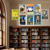 Vintage Library WPA Reading Posters Set — Open a Book, January, October, Get Excited, September, Story Hour, Lincoln, March — 8 Prints 12x18 Inch US Made