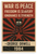 George Orwell 1984 War Is Peace, Who Controls The Past Poster Set — 2 Prints 12x18 Inch US Made