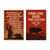 George Orwell Animal Farm Literary Quote Poster Set — 2 Prints 12x18 Inch US Made