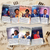 African American Music Legends Stevie Wonder, Nat King Cole, Aretha Franklin, Ella Fitzgerald, Count Basie, Duke Ellington, Jimi Hendrix, Ray Charles Poster Set — 8 Prints 12x18 Inch US Made