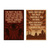 George Orwell 1984 Quote Poster Set — 2 Prints 12x18 Inch US Made