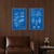 Lego Patent Blueprint Poster Set — 2 Prints 12x18 Inch US Made