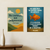 Ted Lasso Be Curious Not Judgmental and Goldfish Quote Poster Set — 2 Prints 12x18 Inch US Made