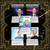 Tech Entrepreneur Biography Poster Set — Elon Musk, Jeff Bezos, Steve Jobs, Mark Zuckerberg, Bill Gates 5 Prints 12x18 Inch US Made