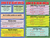 Positive Negative Integers and Adding Subtracting Integers Math Poster Set — 2 Prints 12x18 Inch US Made