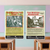 Boston Tea Party, Boston Massacre American Revolution Poster Set — 2 Prints 12x18 Inch US Made