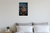 Bangkok Thailand Cityscape Night River Boats 12"x18" US Made Poster